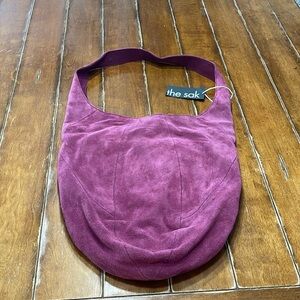 The Sak Purple Hobo Bag